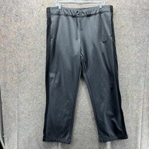 Nike Therma-Fit Pants Mens XL Black Fleece Lined Track Athletic Warm Up Joggers
